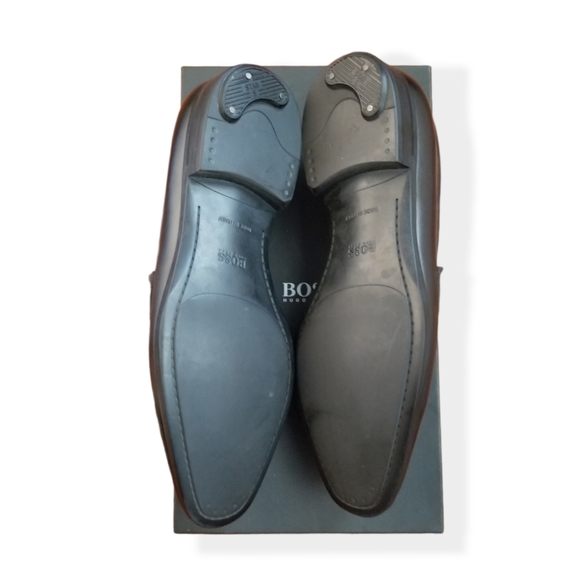 SOLD - Hugo Boss Portland Solid Bit Loafer Size 8.5 - Picture 6 of 8